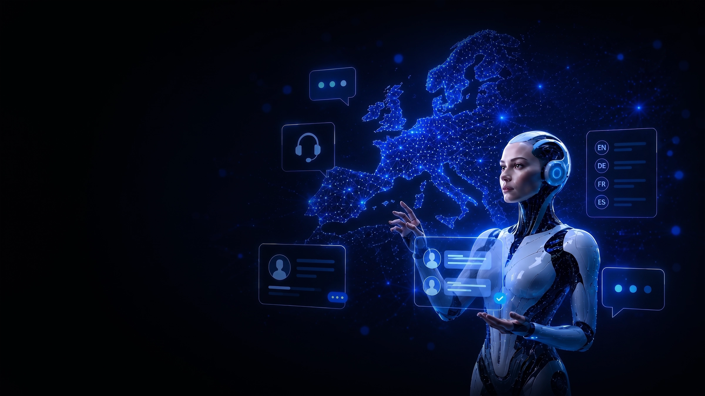 International customer support with AI automation